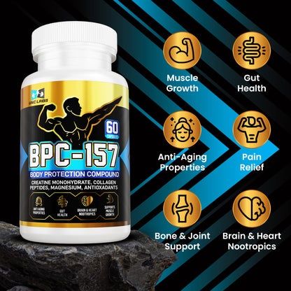BPC 157 PEPTIDE BLEND PLUS CREATINE, MAGNESIUM & ANTIOXIDANTS
